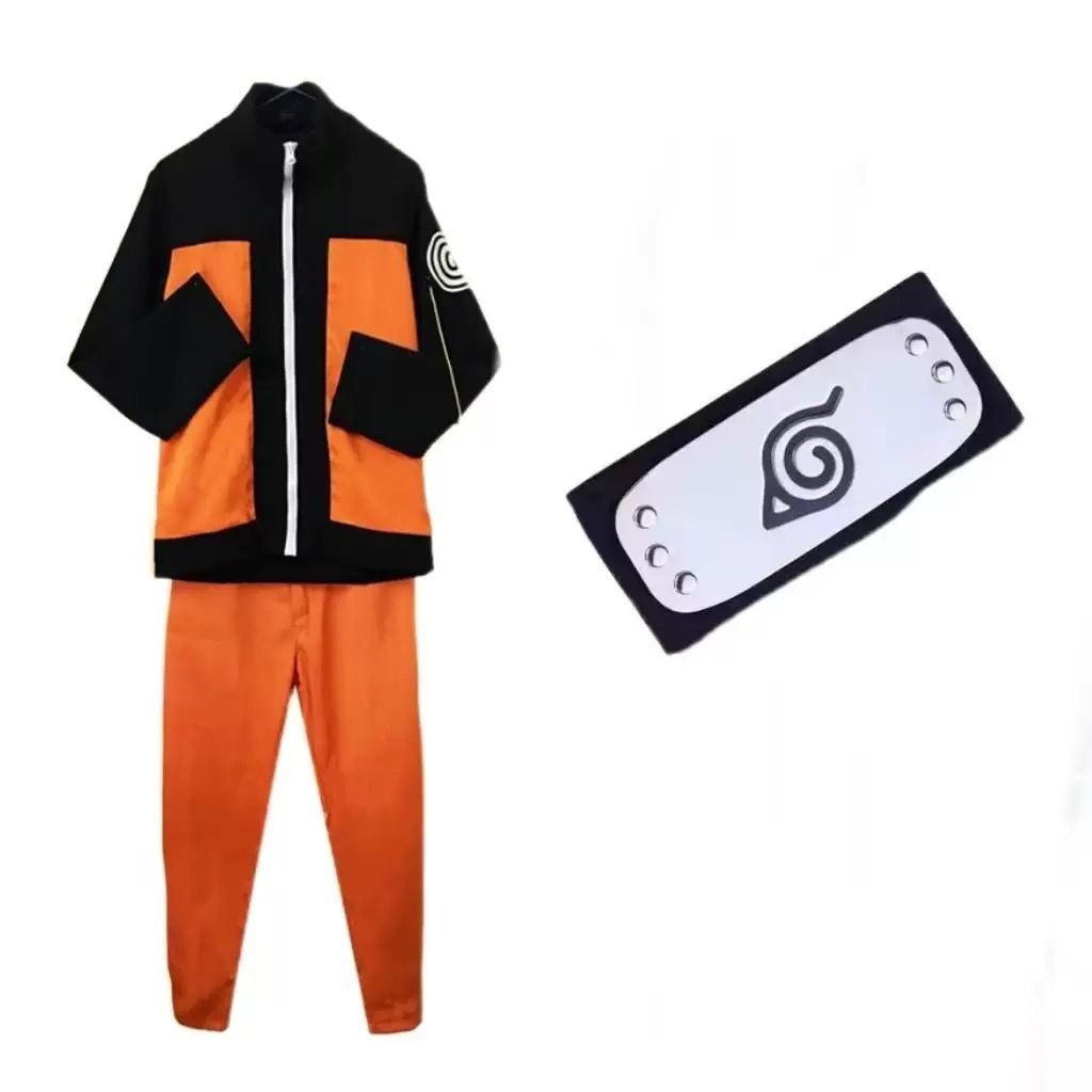 ナルトコスプレ3点セット疾風伝 コスプレ衣装 NARUTO ナルト 学園祭