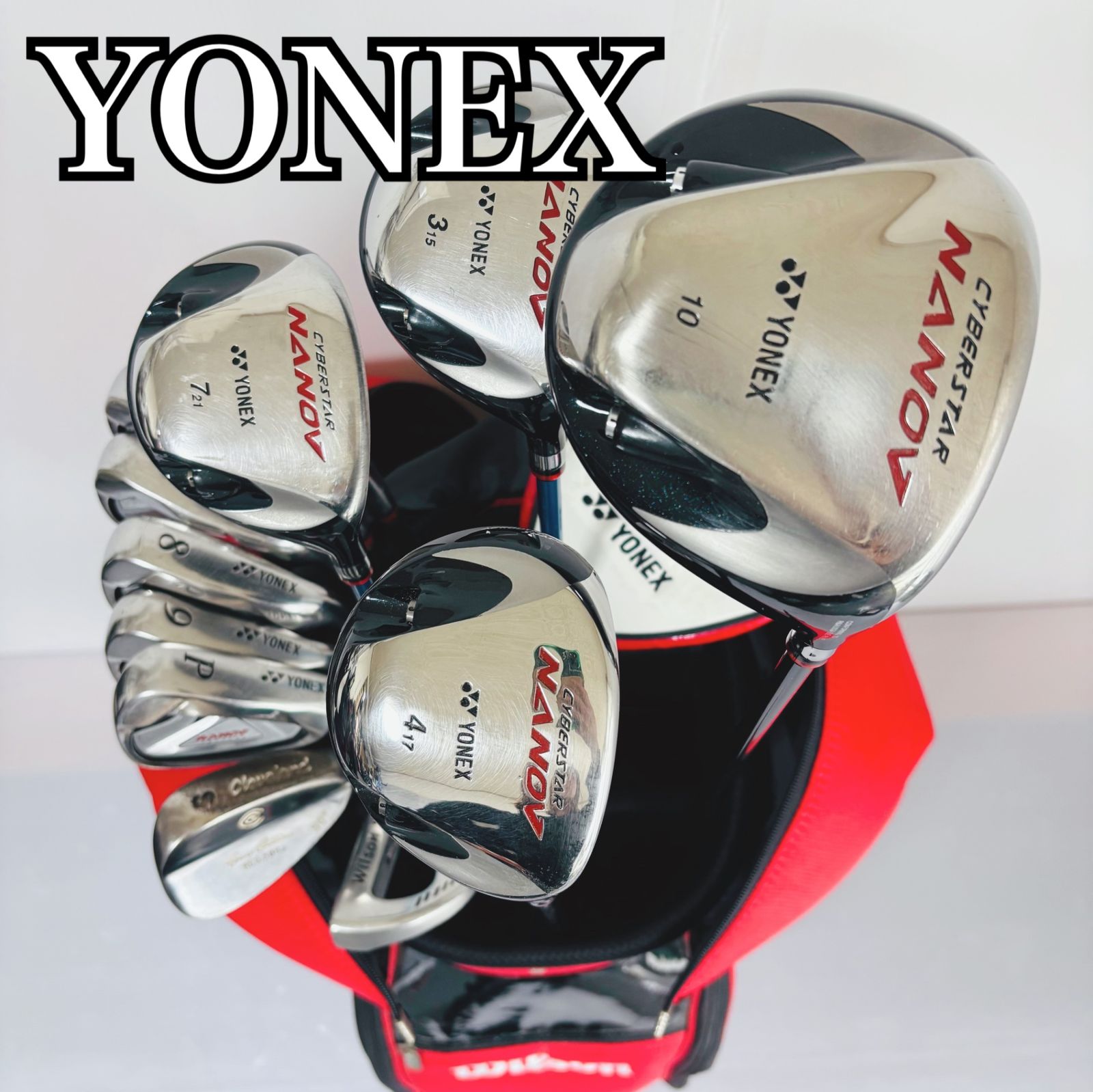 YONEX ヨネックス Wilson ウィルソン メンズ ゴルフ クラブ セット
