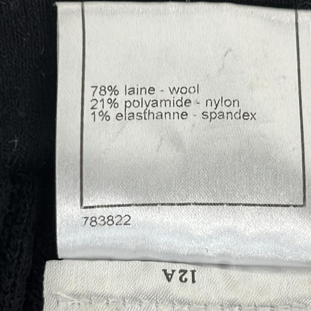 CHANEL(シャネル) スカート サイズ38 M レディース - P34346 黒 ひざ丈  