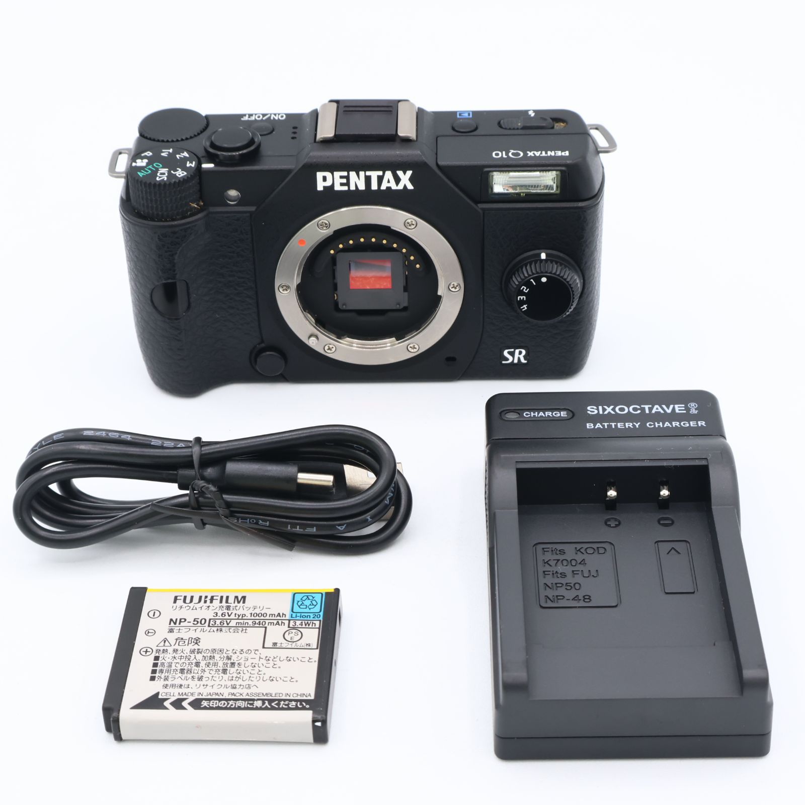 シャッター回数：618回】PENTAX ペンタックス ミラーレス一眼 Q10