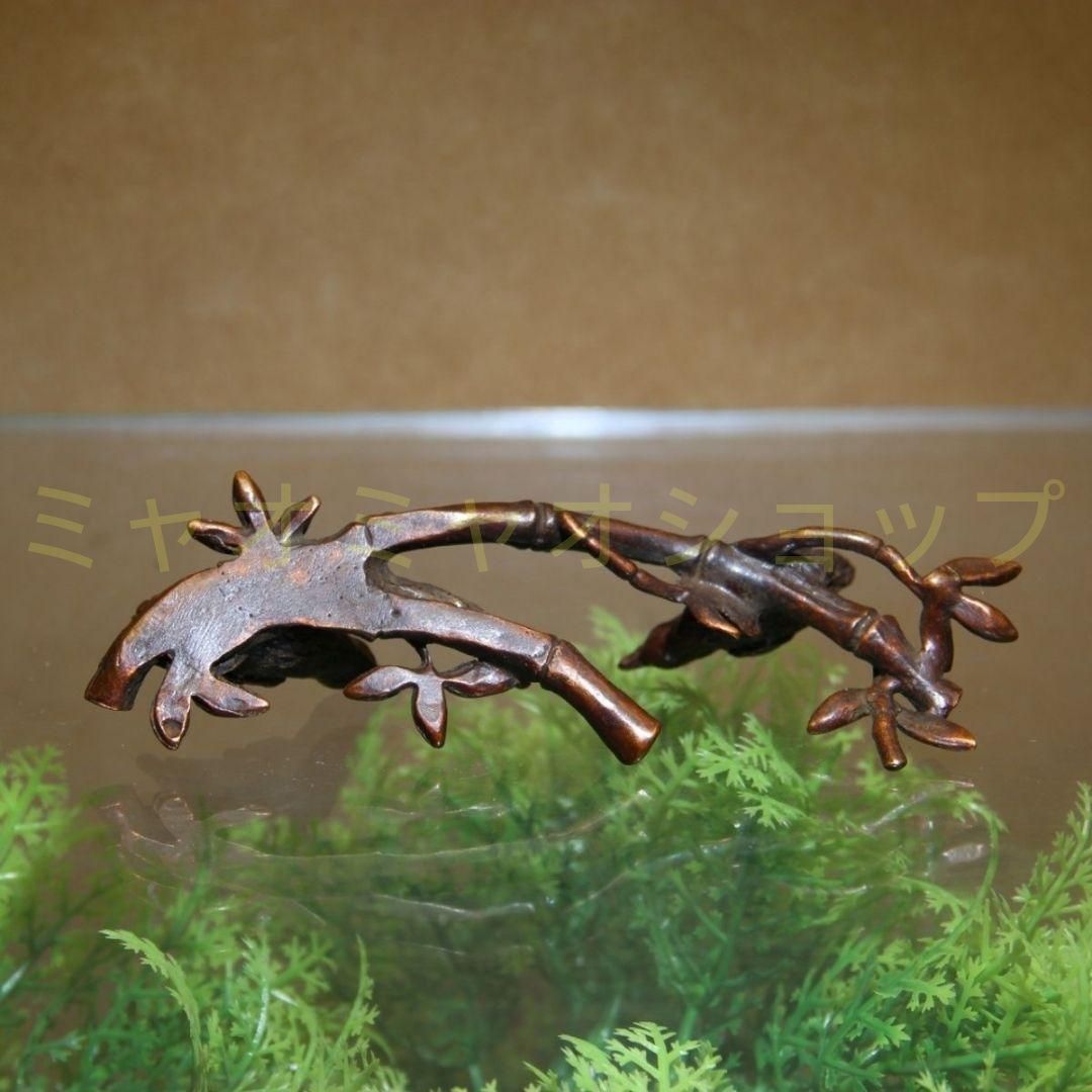 銅 細工 喜上眉梢 文房筆架 文鎮 茶道置物 装飾品 工芸品 - メルカリ