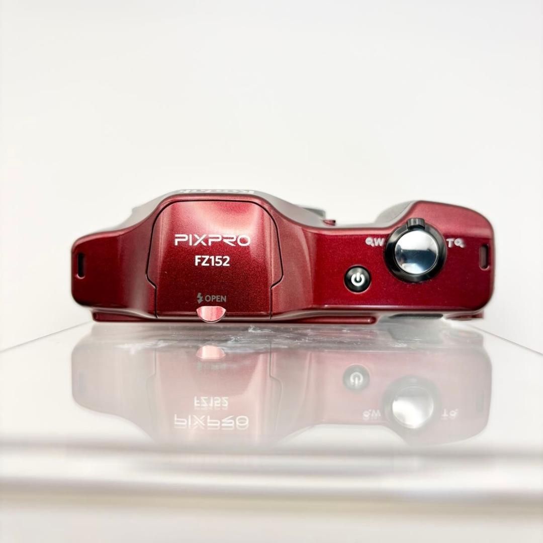 美品 Kodak コダック PIXPRO fz152 レッド デジタルカメラ - メルカリ