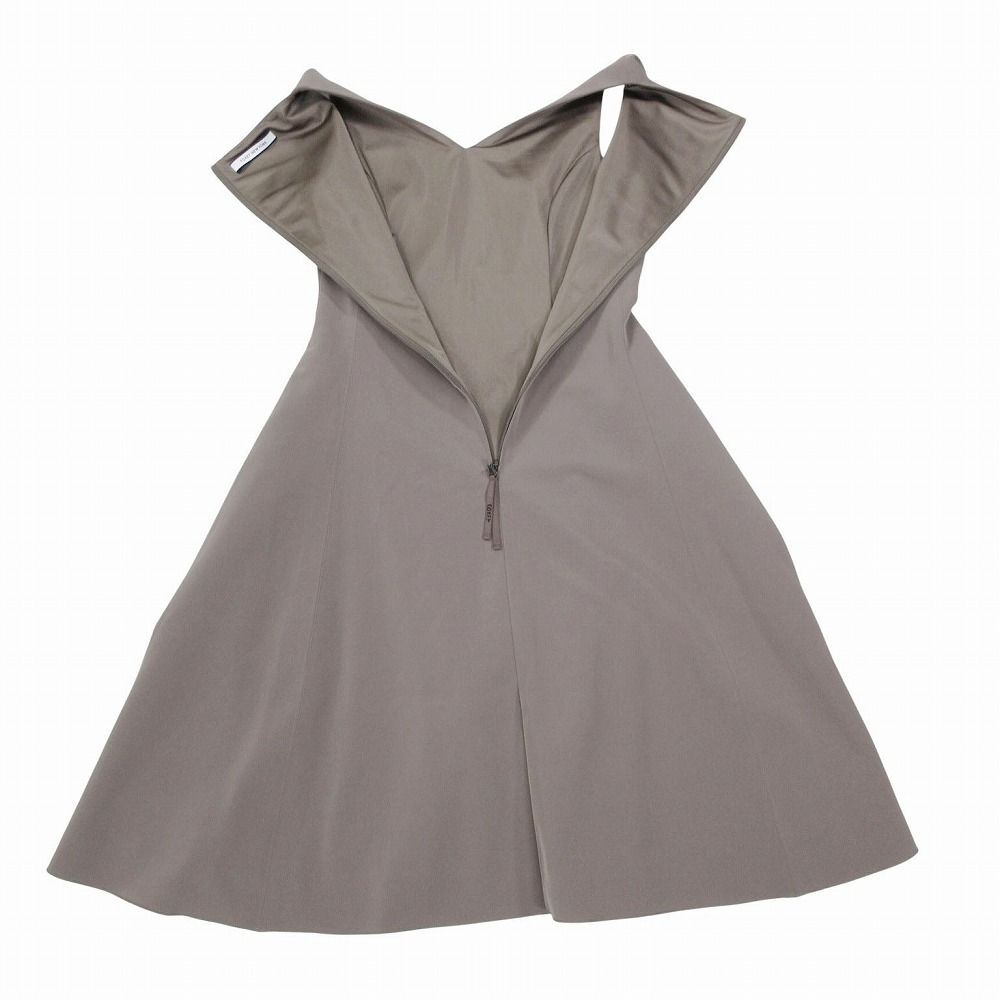 FOXEY NEWYORK フォクシーニューヨーク ドレス ベルフレア Vネック