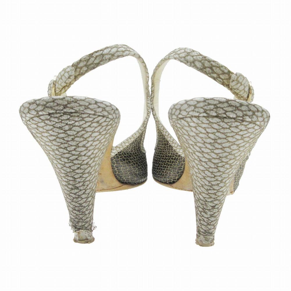 CHANEL シャネル パールココマークロゴ スリングバック サンダル