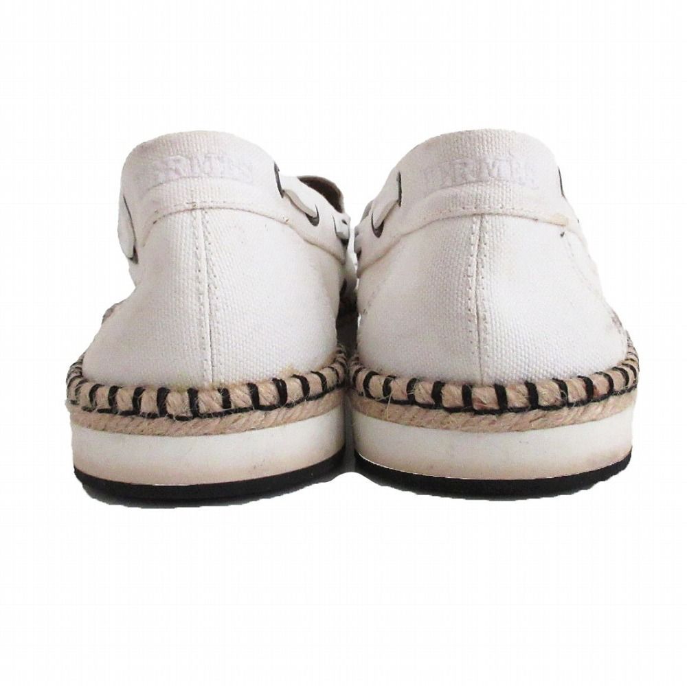 HERMES エルメス デッキシューズ オプティミスト スペイン製