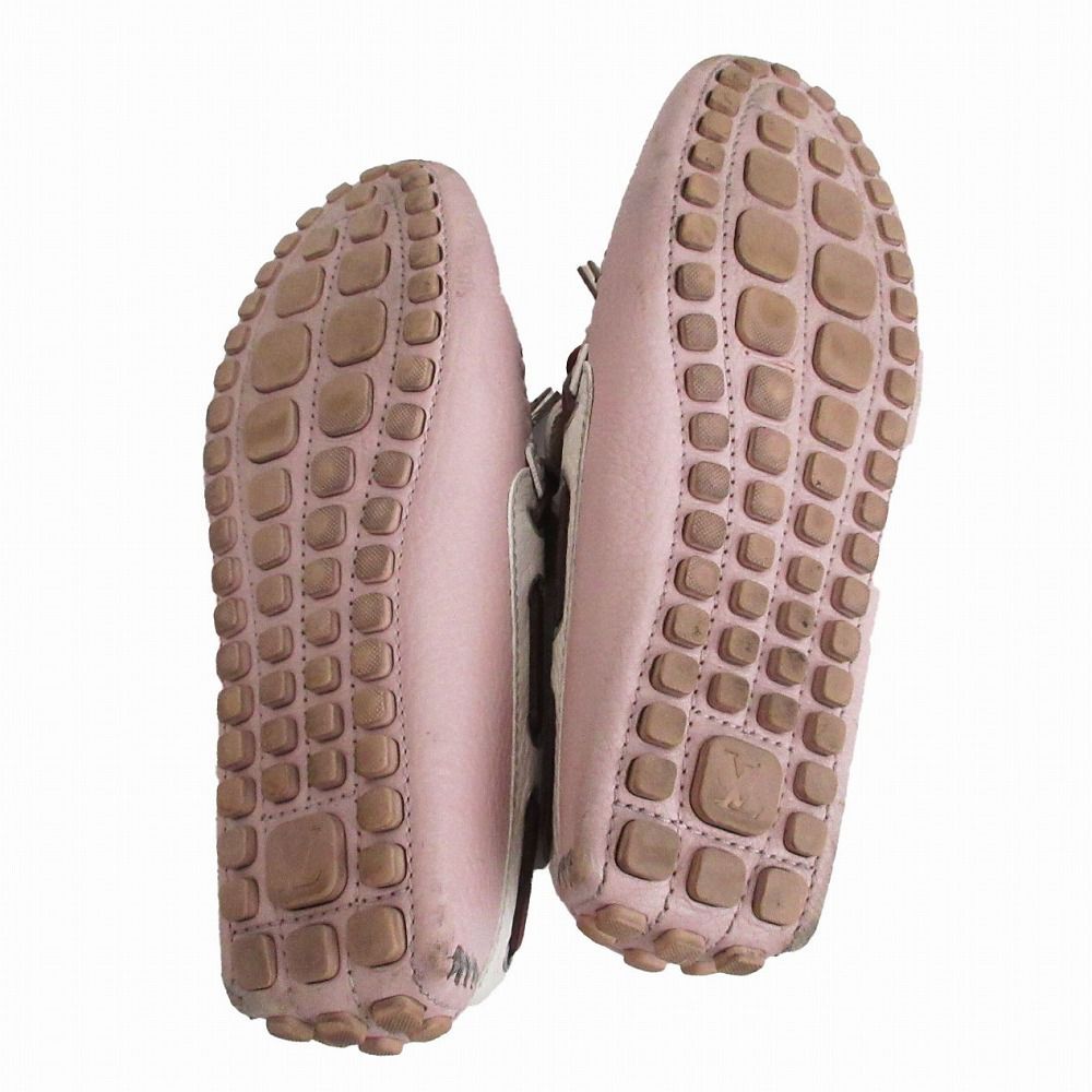 LOUIS VUITTON ルイヴィトン レザー デッキシューズ ドライビング