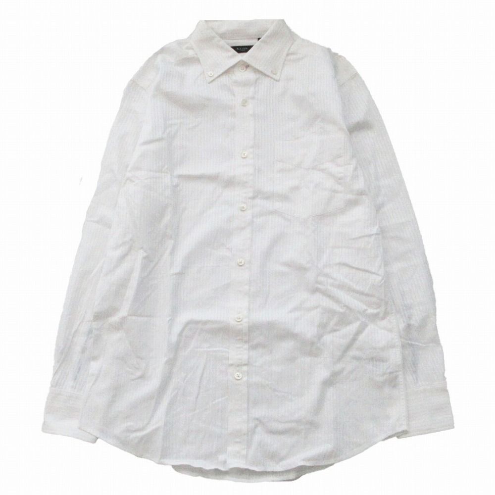 Paul Smith ポールスミス ストライプ柄 ボタンダウン ドレスシャツ
