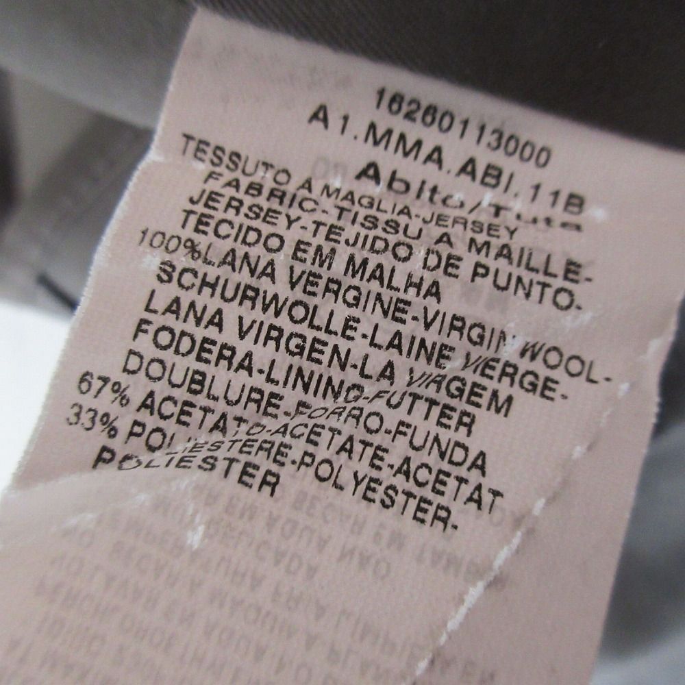 MaxMara マックスマーラ 白タグ ヴァージンウール ノースリーブ ドレス