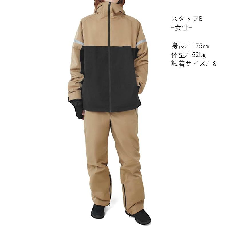 新品】 [PAFHL] スノーボードウェア 上下セット 中綿入り メンズ