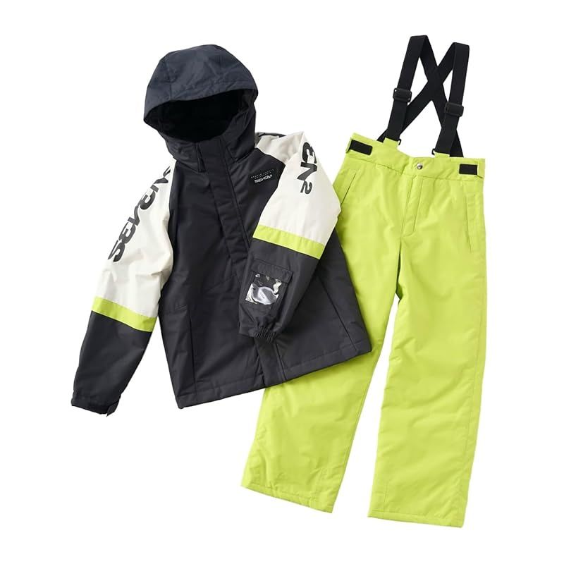 新品】 セブンツー スノーウェア上下セット 配色デザイン 144131