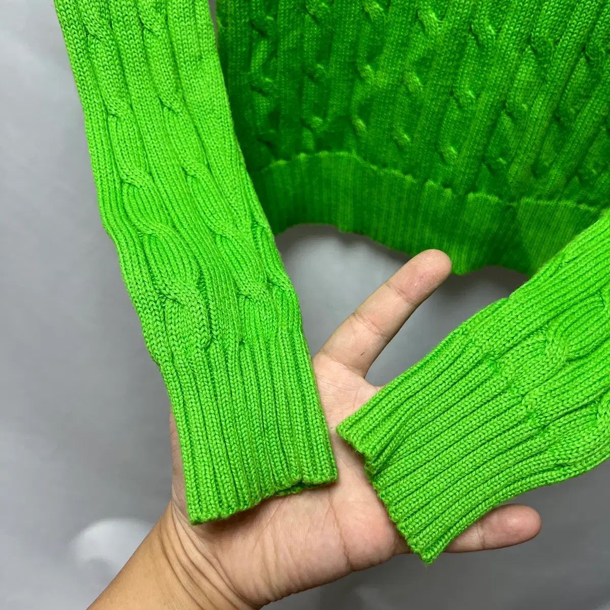 正規品/ウィメンズS ポロ ラルフローレン ケーブル ケーブル編み