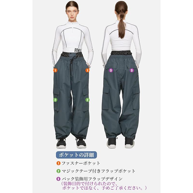 新品】 [MORGEN SKY] スノーボード ウェア スキーパンツ スノーボード