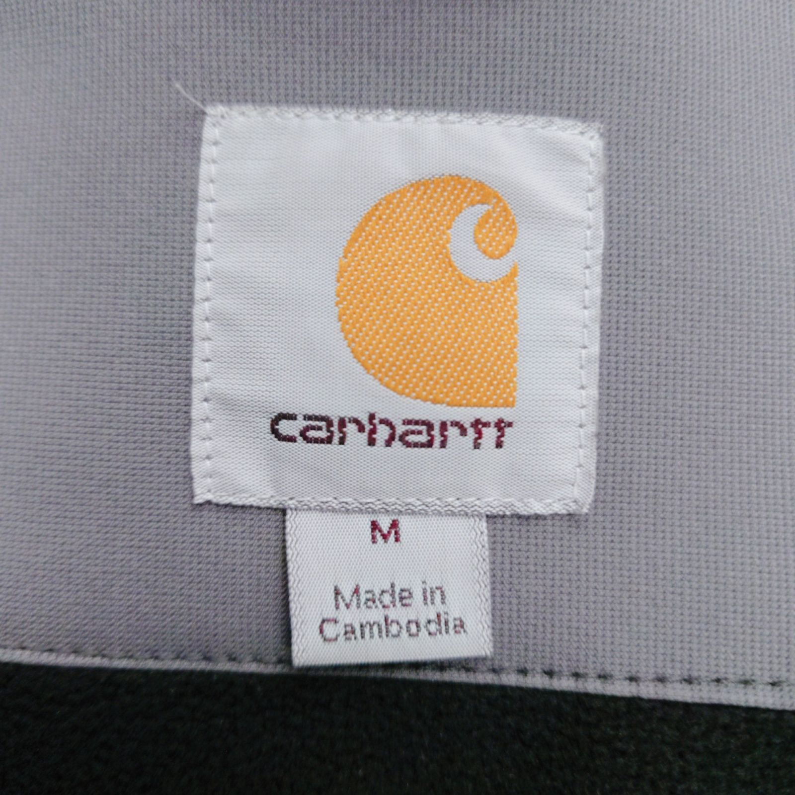 Carhartt カーハート シェルジャケット サイズM グレー ナイロンポリ 
