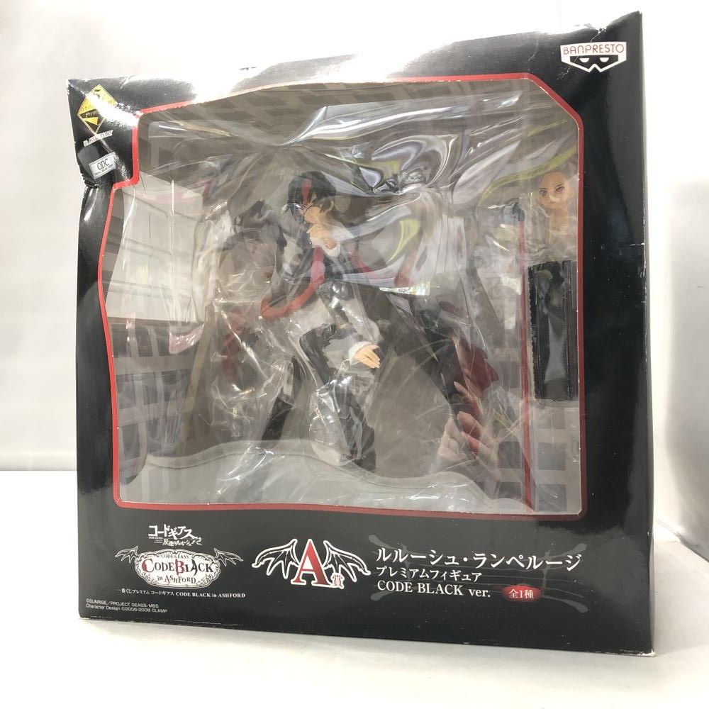 中古】バンプレスト ルルーシュ・ランペルージ CODE BLACK ver. 一番