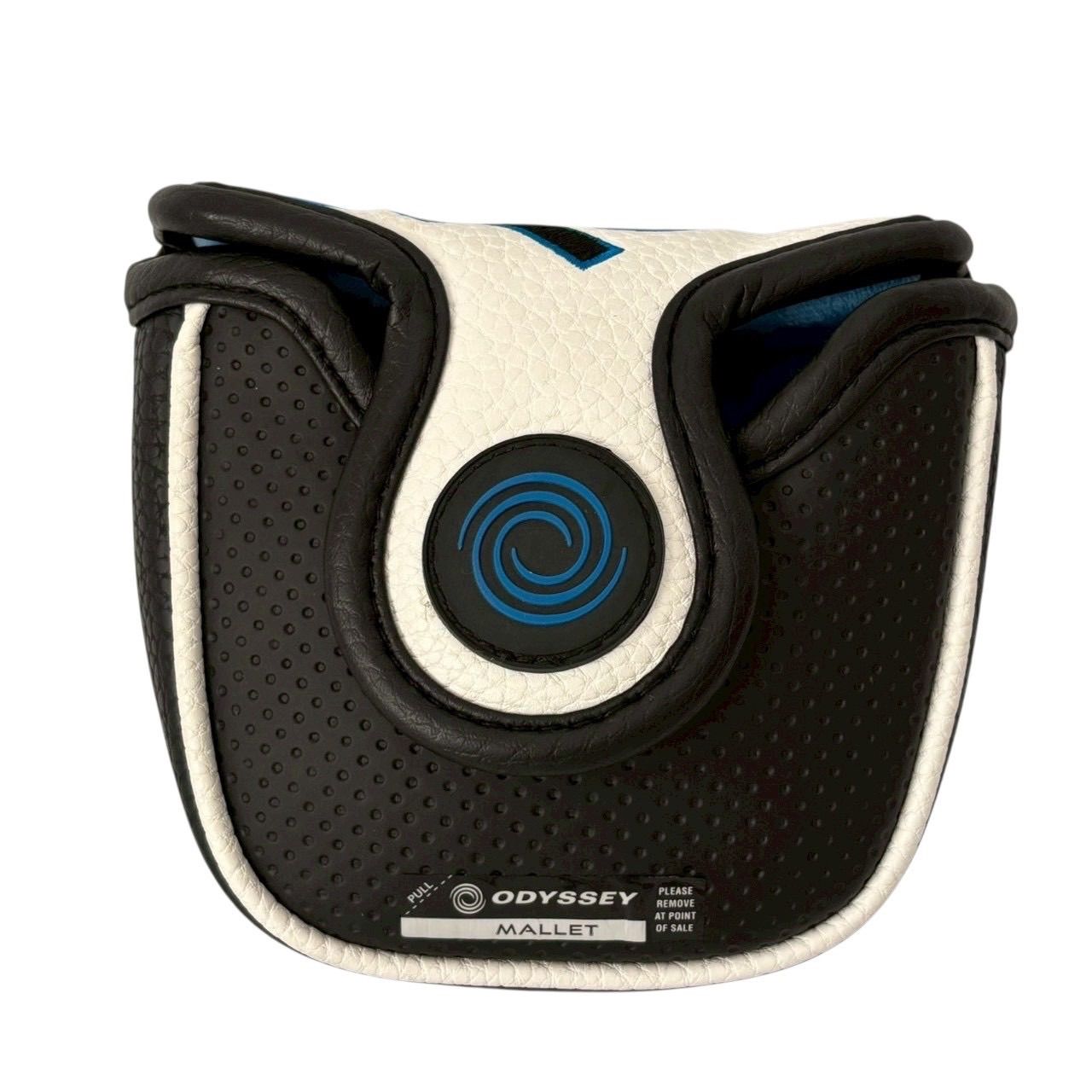 ODYSSEY Ten ゴルフ パター ヘッドカバー マレット型 専用 カバー 刺繍