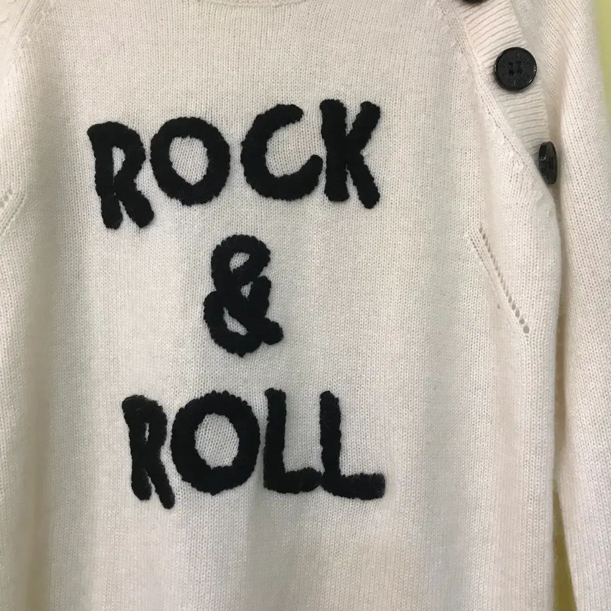 ZADIG&VOLTAIRE ザディグ・エ・ヴォルテール カシミア100% ROCK&ROLL