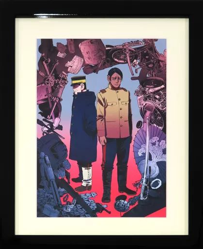 中古】原画イラストボード 付属品付)『ゴールデンカムイ』高級複製原画