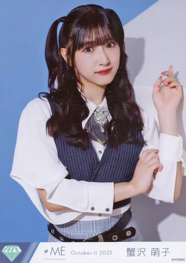 中古】生写真(女性) ノットイコールミー(≠ME)/蟹沢萌子/上半身/ノット