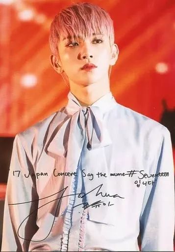 中古】生写真(男性) SEVENTEEN/JOSHUA(ジョシュア)/ライブフォト・印刷