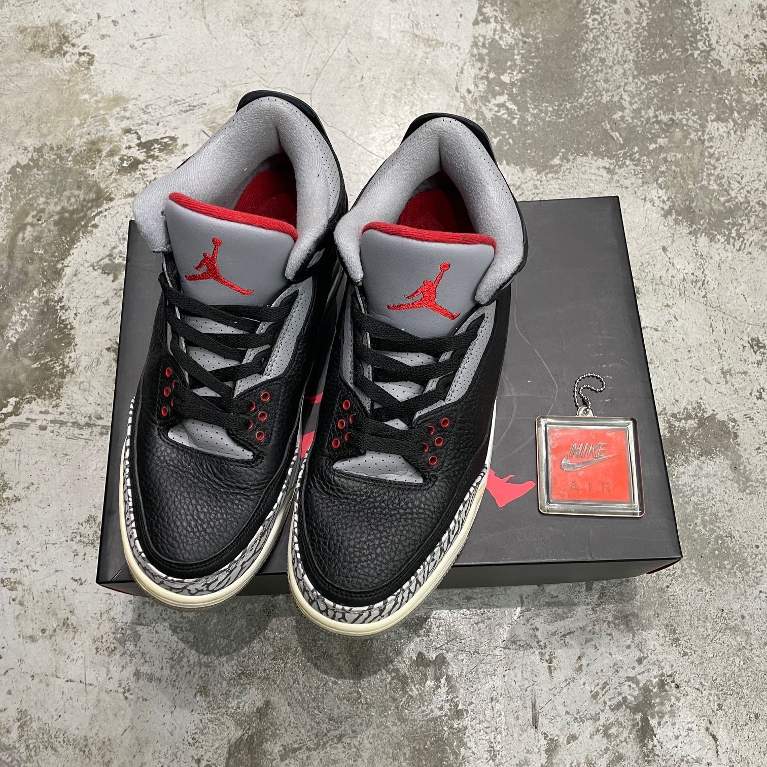 NIKE Air Jordan 3 Retro OG Black Cement ジョーダン3 スニーカー 