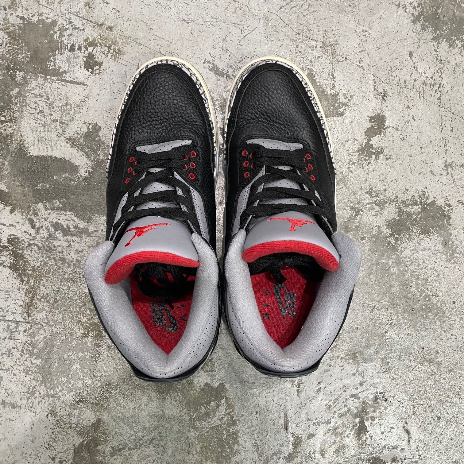 NIKE Air Jordan 3 Retro OG Black Cement ジョーダン3 スニーカー 