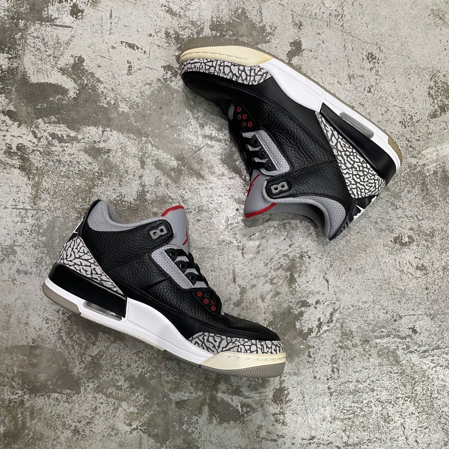 NIKE Air Jordan 3 Retro OG Black Cement ジョーダン3 スニーカー 