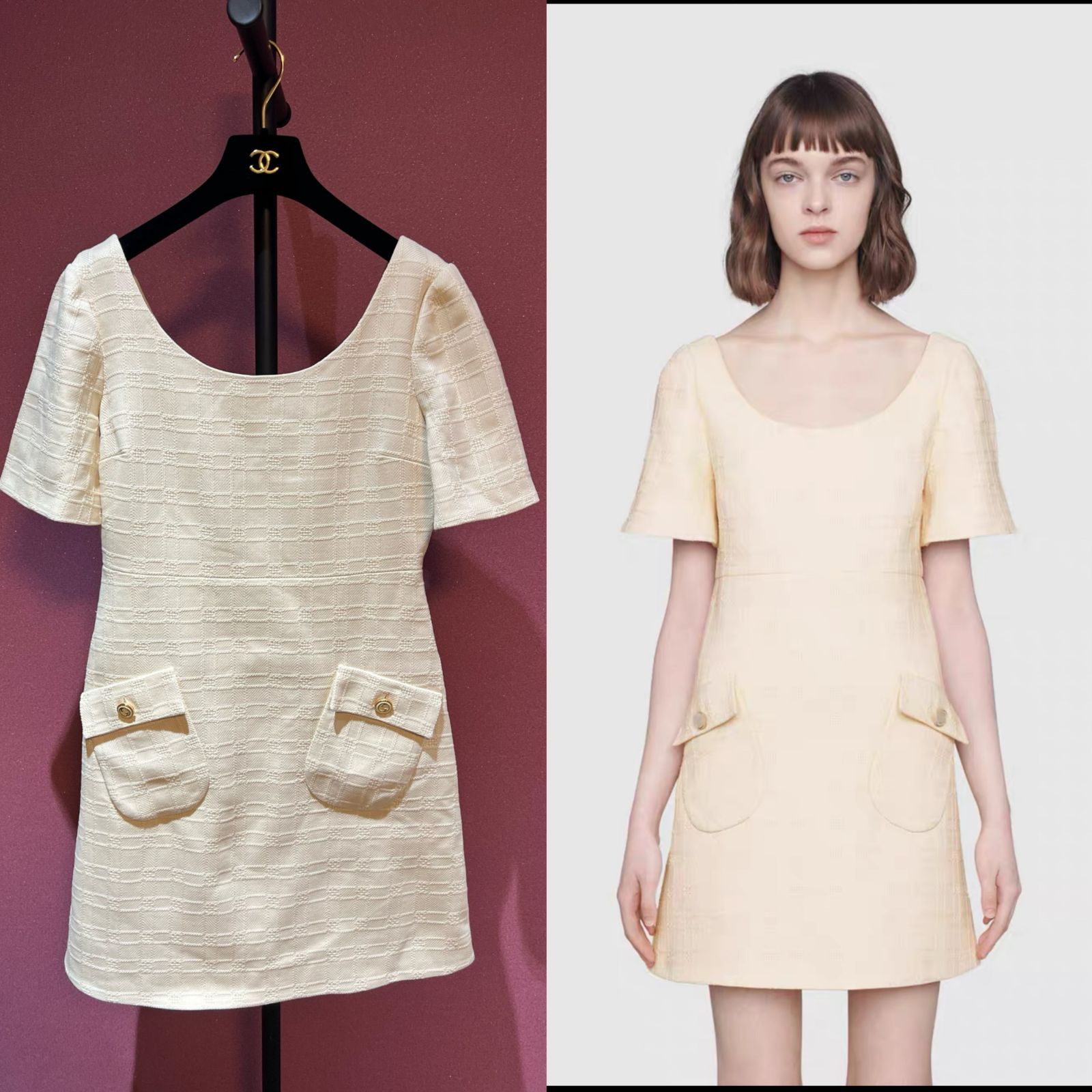 GUCCI DRESS グッチワンピース 40 正規品 - メルカリ
