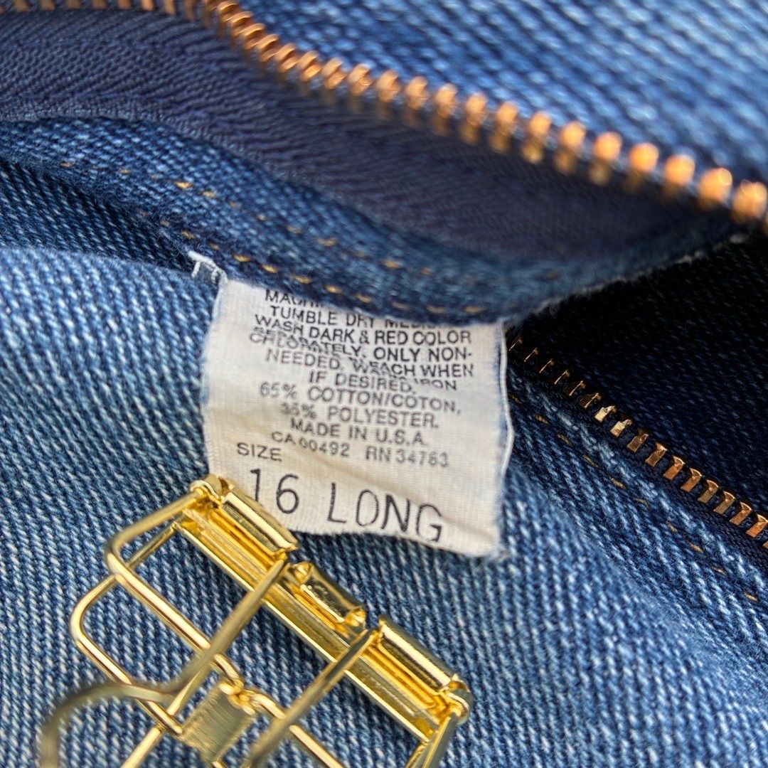 USA製 70s Lee デニム W30 Talon42 股上深め グランジ 雰囲気系 - メルカリ