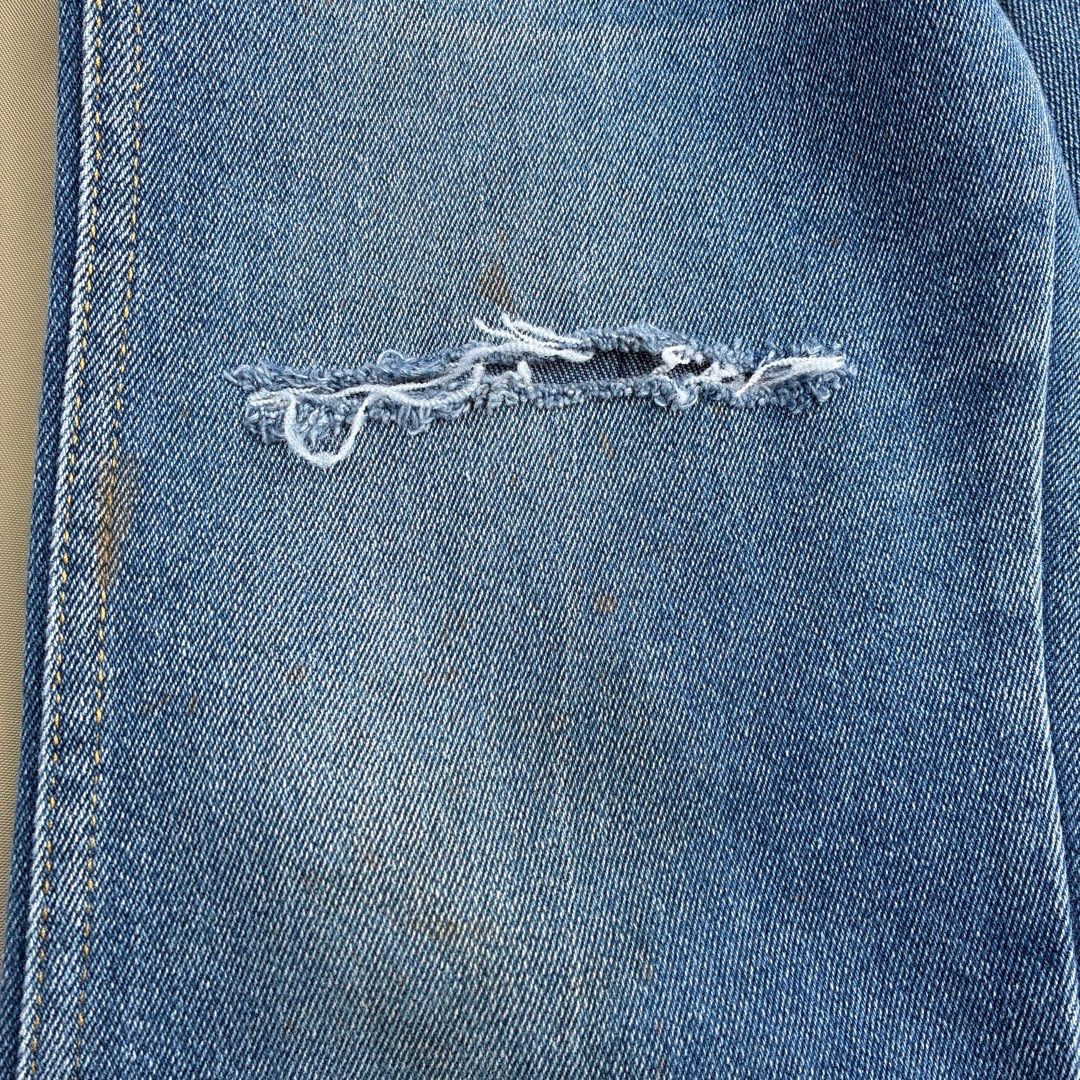 I*I様 70s Lee USA製 ビンテージ デニム W30 TALON42 USA製 70s Lee デニム W30 Talon42 股上深め グランジ 雰囲気系 - メルカリ