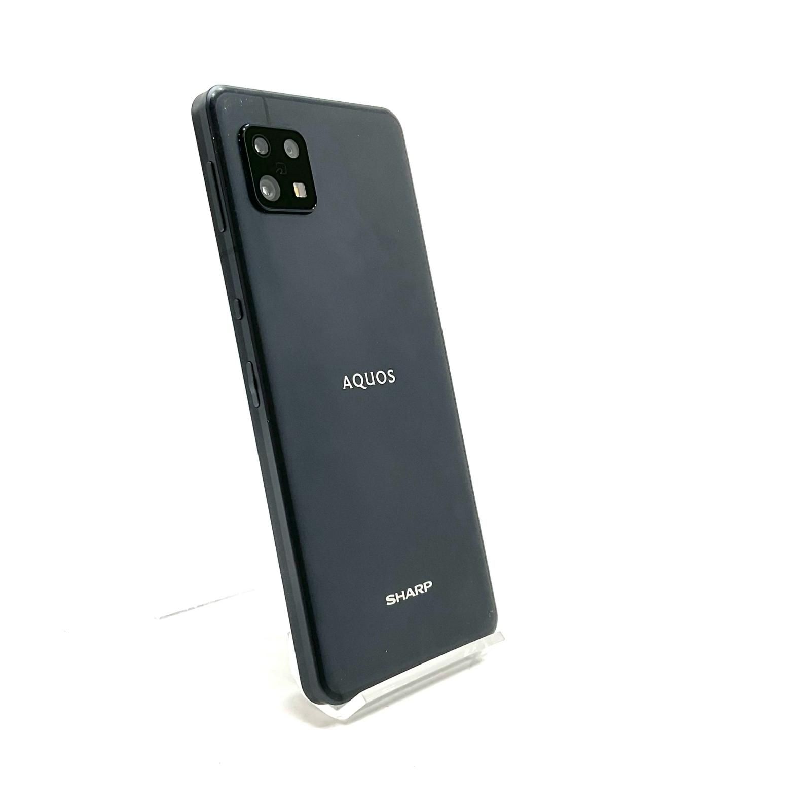 【動作確認済】AQUOS sense 6s ブラック 64gb AQUOS sense6s ブラック 64 GB SIMフリーモバイル対応
