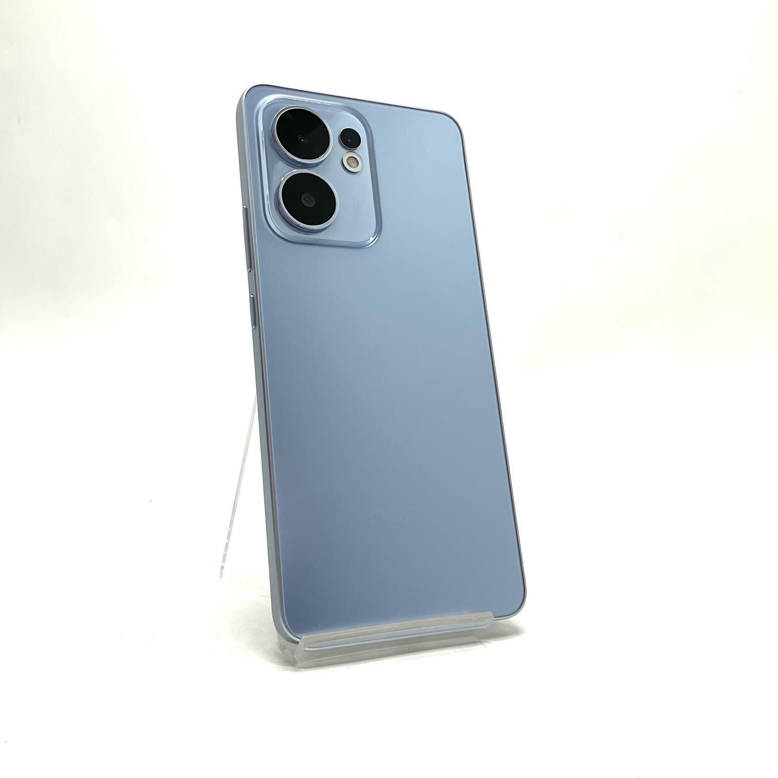 全額返金保証】【最速発送】OPPO Reno 13 A 128GB アイスブルー SIM