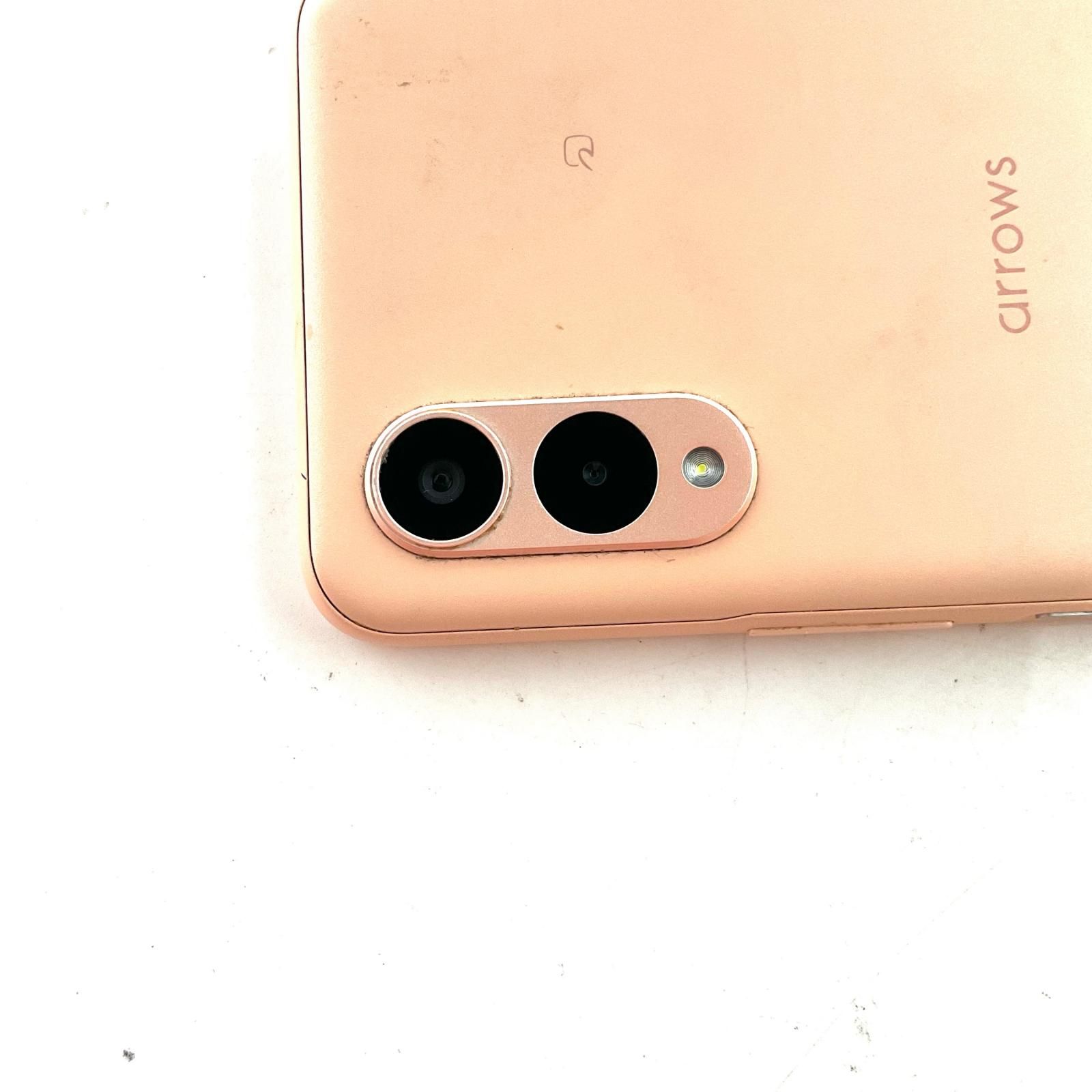 富士通 arrows We2 64GB ライトオレンジ au FCG02 白ロム 動作確認済