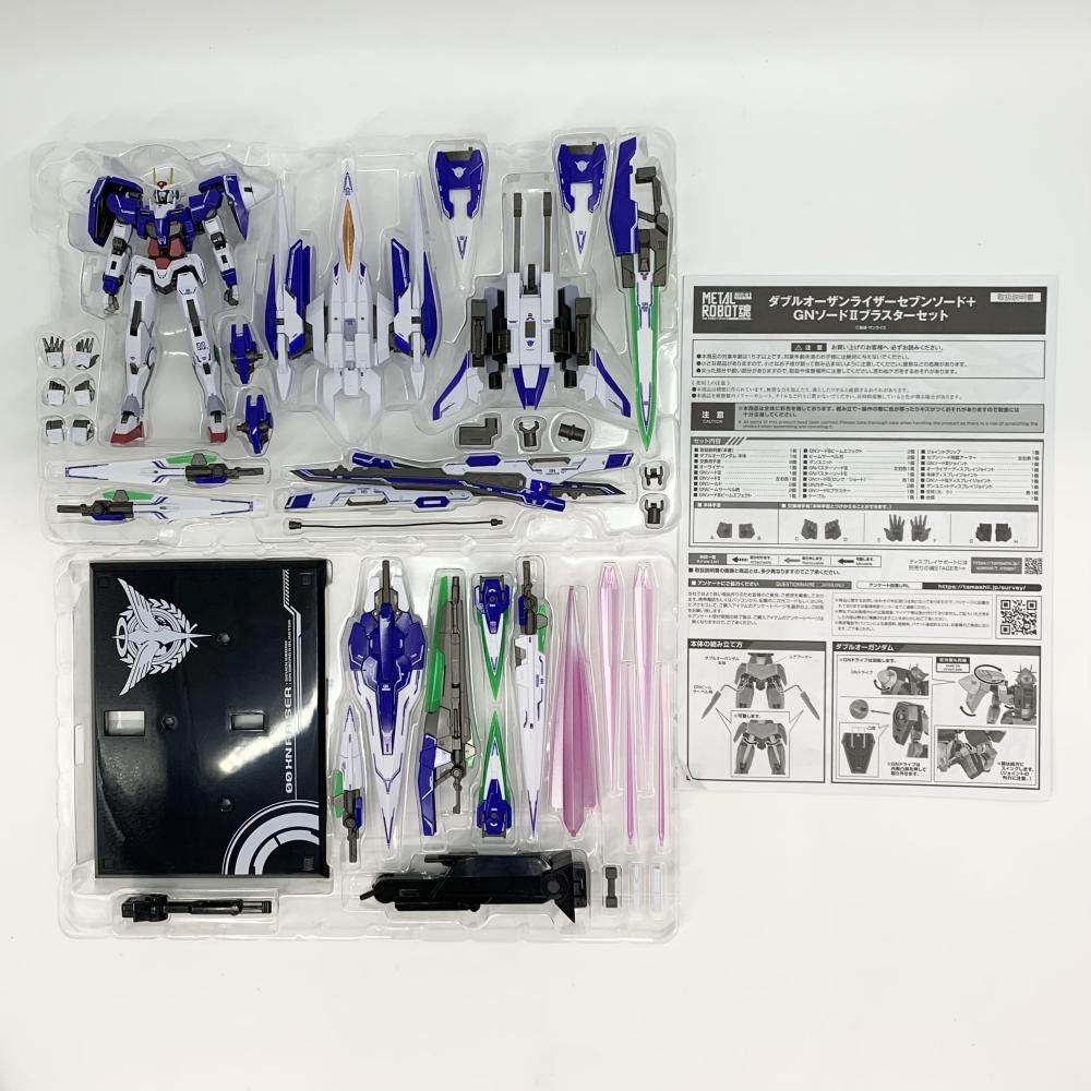 中古】開封 METAL ROBOT魂 ＜SIDE MS＞ ダブルオーザンライザーセブン