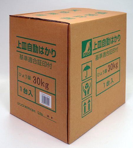 シンワ測定 Shinwa Sokutei 上皿はかり 30 kg 取引 証明用 70102