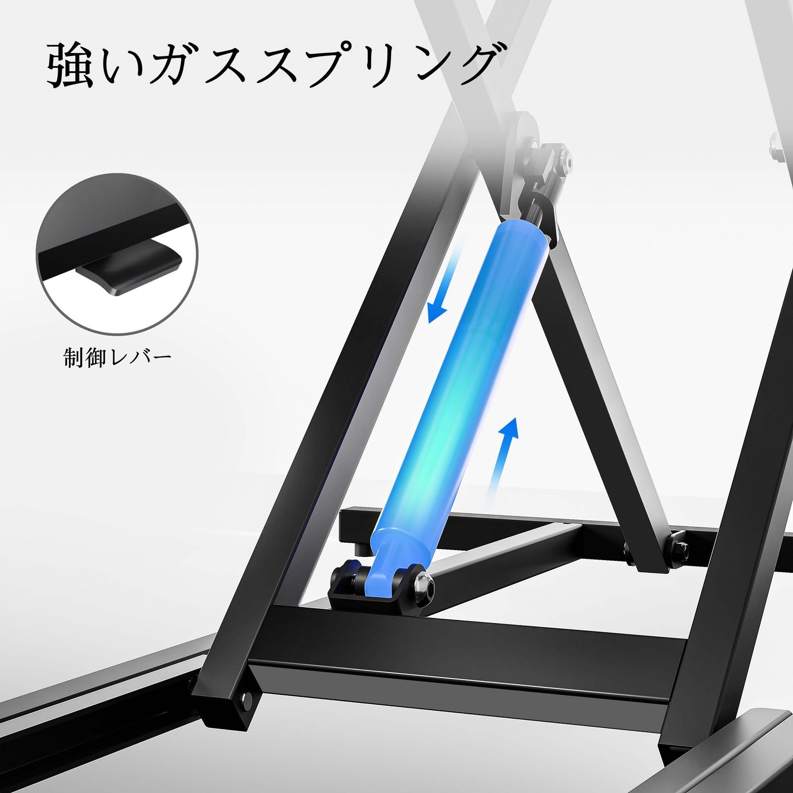 ERGOMAKER スタンディングデスク 卓上タイプ 幅101cm 高さ調節11.5