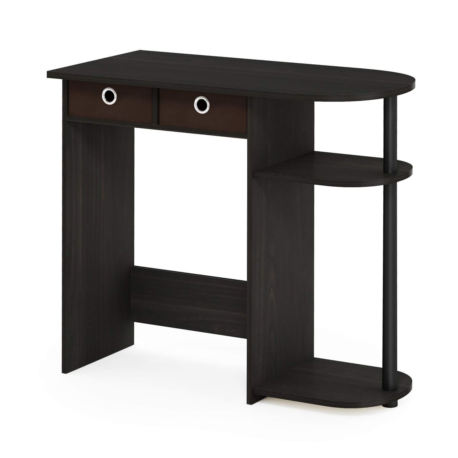 フリノ(Furinno) パソコンデスク Go Greenシリーズ 引き出し2個付き 幅