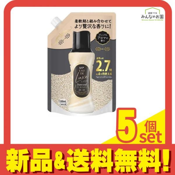 レノアオードリュクス お洗濯の香り付けビーズ Innocent リリー-ジャスミン 詰め替え用 超特大 1300 mL セット まとめ売り