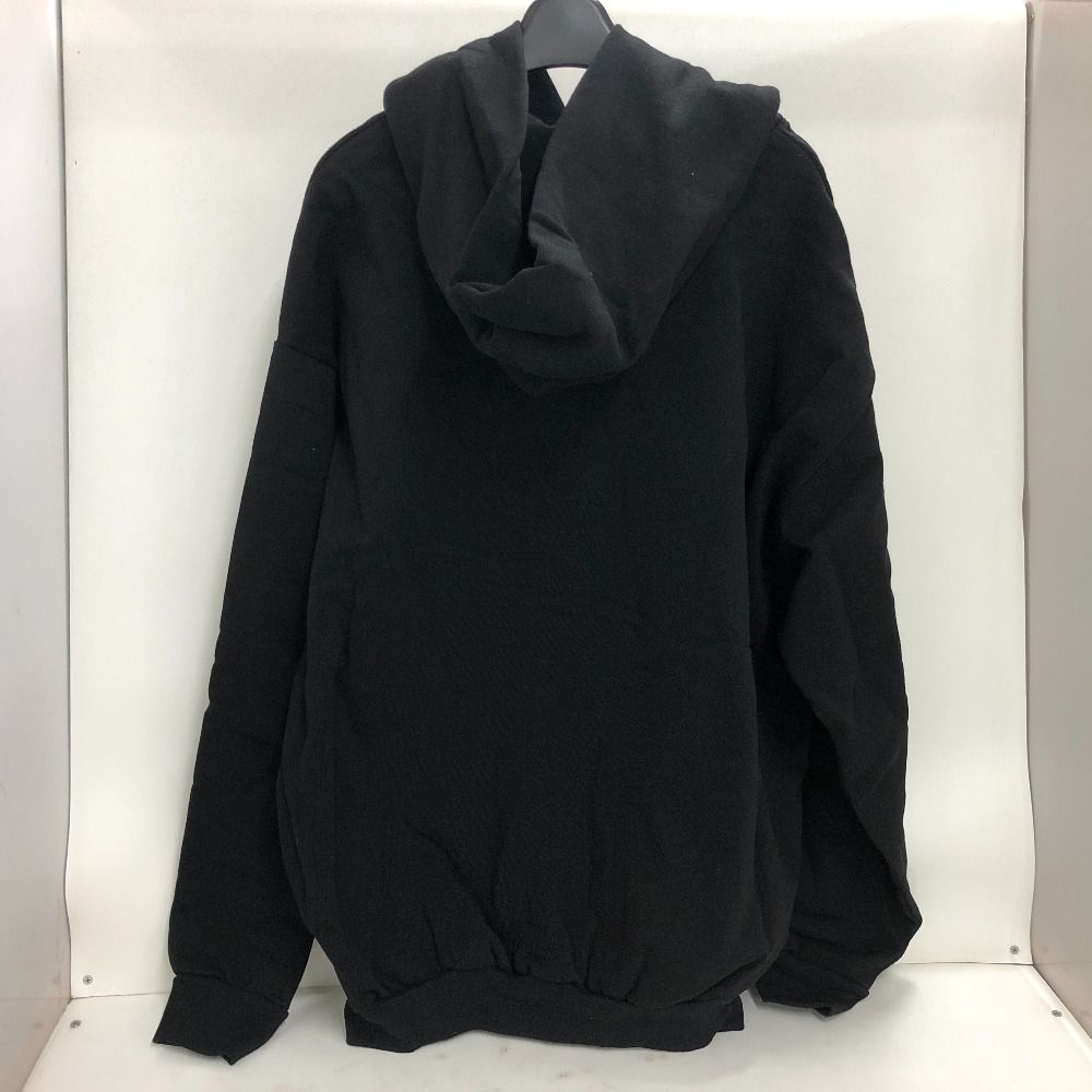 02w22601 IRAK プルオーバーパーカー 裏起毛 ブラック XXL メンズ