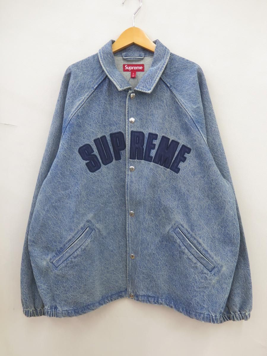 ☆3699☆SUPREME シュプリーム 25SS Arc Denim Coaches Jacket デニム