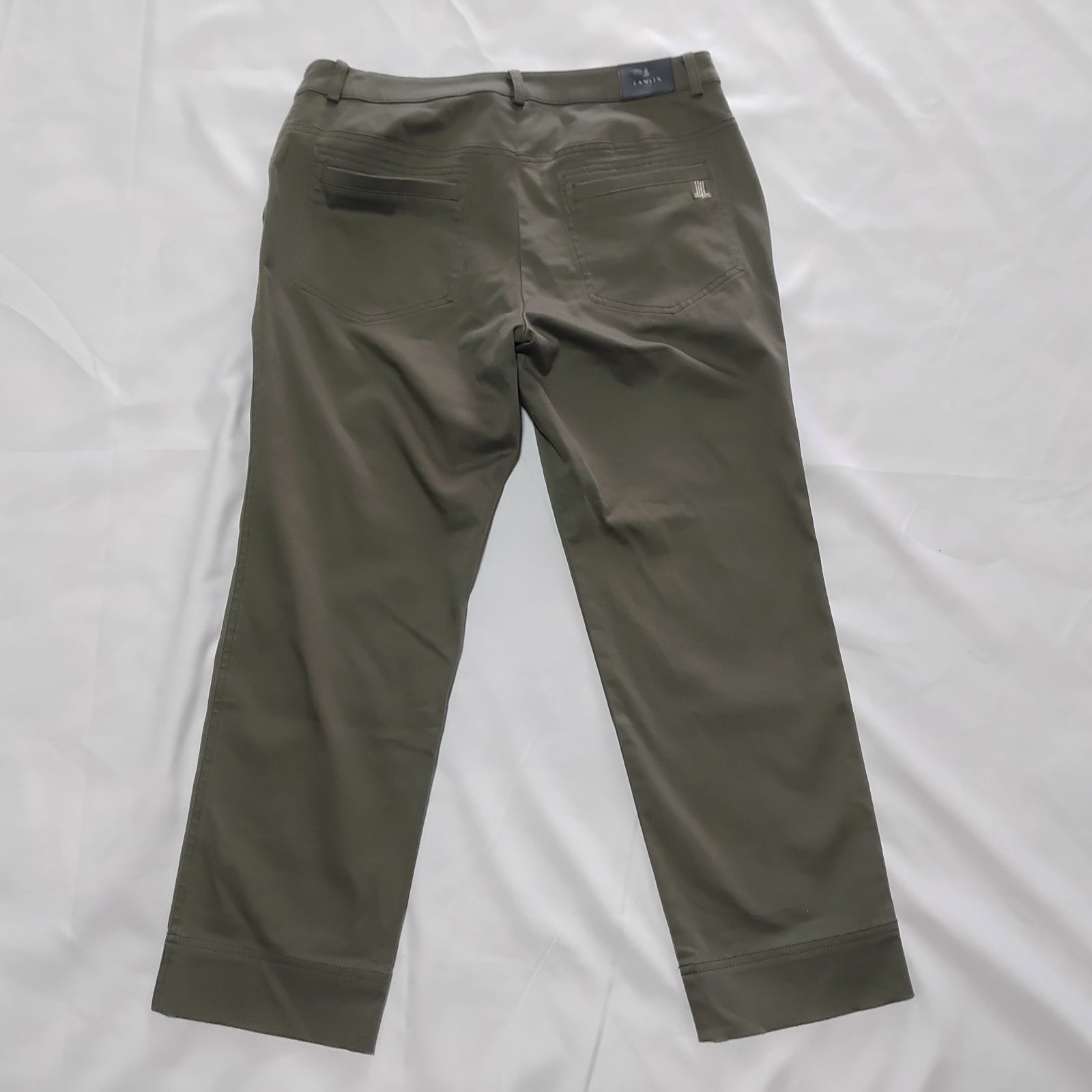 LANVIN SPORT ランバンスポール ストレッチパンツ ロゴ刺繍 ゴルフ