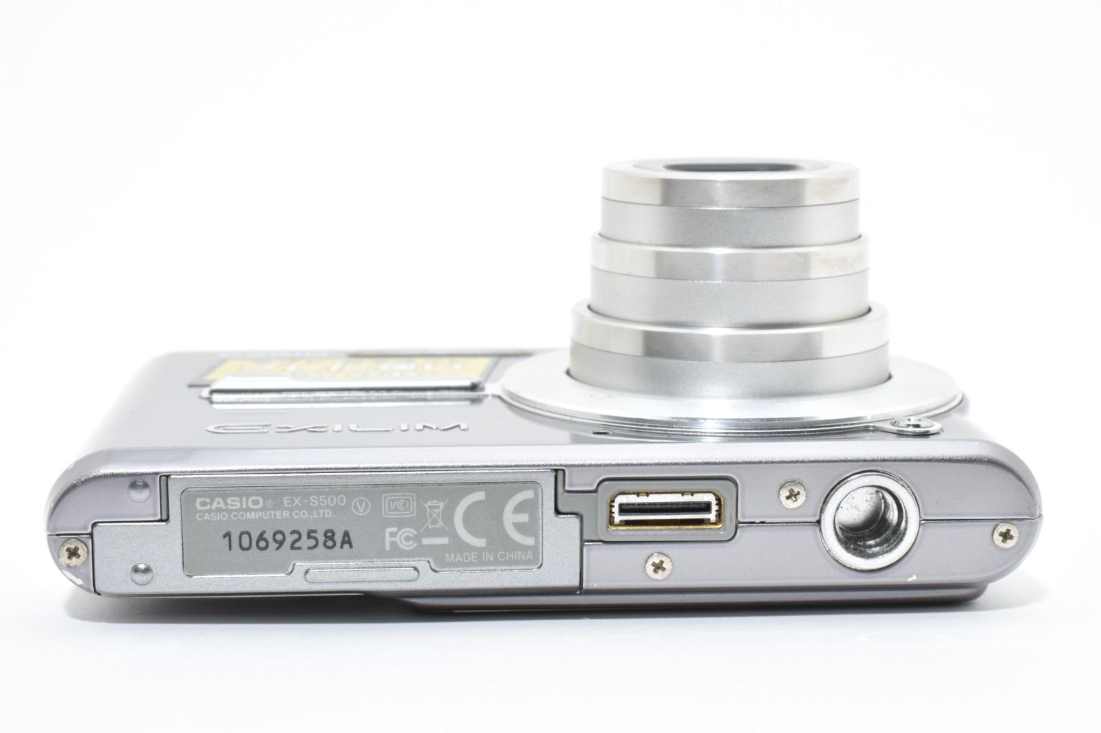 ☆光学極上品☆カシオ CASIO EX-S500 グレー☆ LL33#6558 - メルカリ