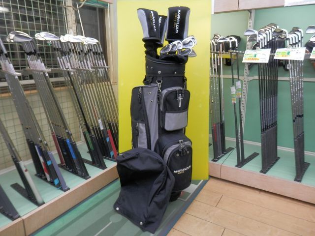 マーベラス5号 左用クラブセット Y92 中古美品 マーベラス オリジナルカーボン