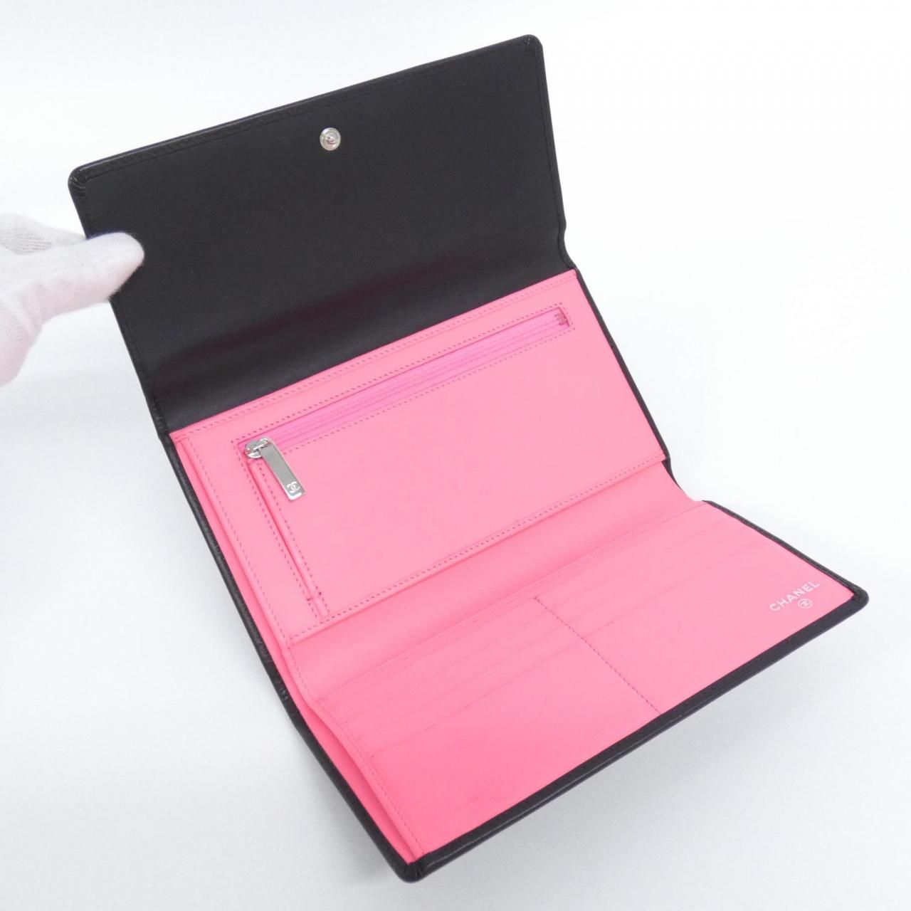 シャネル カンボン ライン 46645 財布 - メルカリ