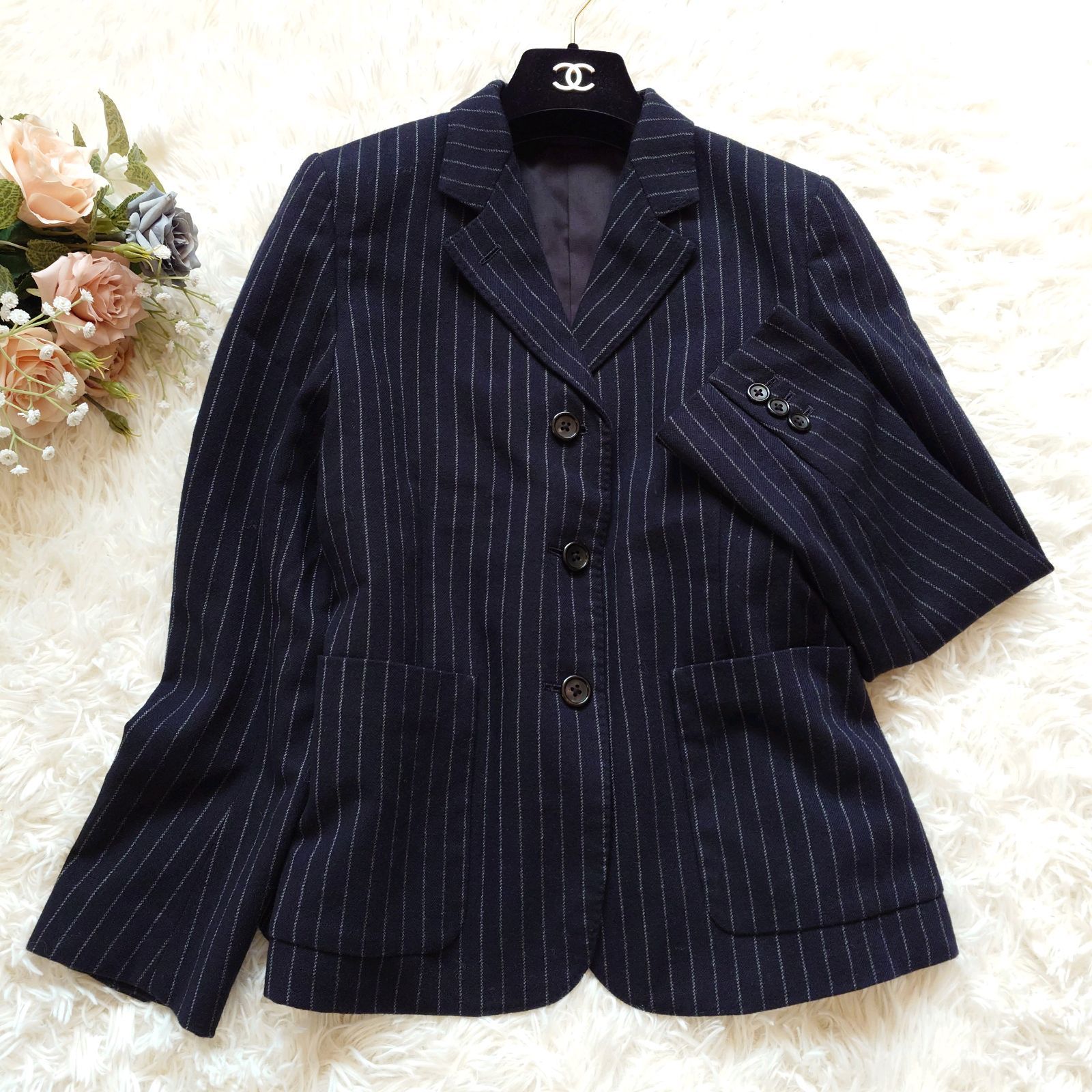 美品 マーガレットハウエル MARGARET HOWELL FOX BROTHERS フォクス