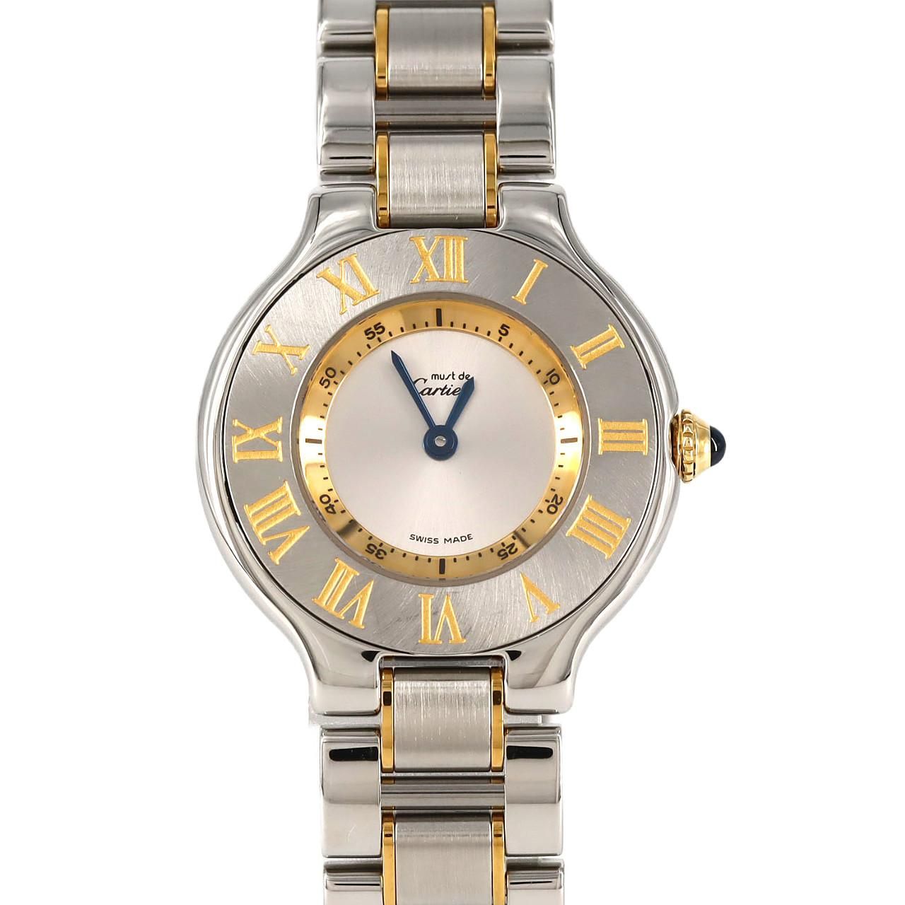 カルティエ マスト21SM コンビ W10073R6 SSxYG クォーツ - メルカリ
