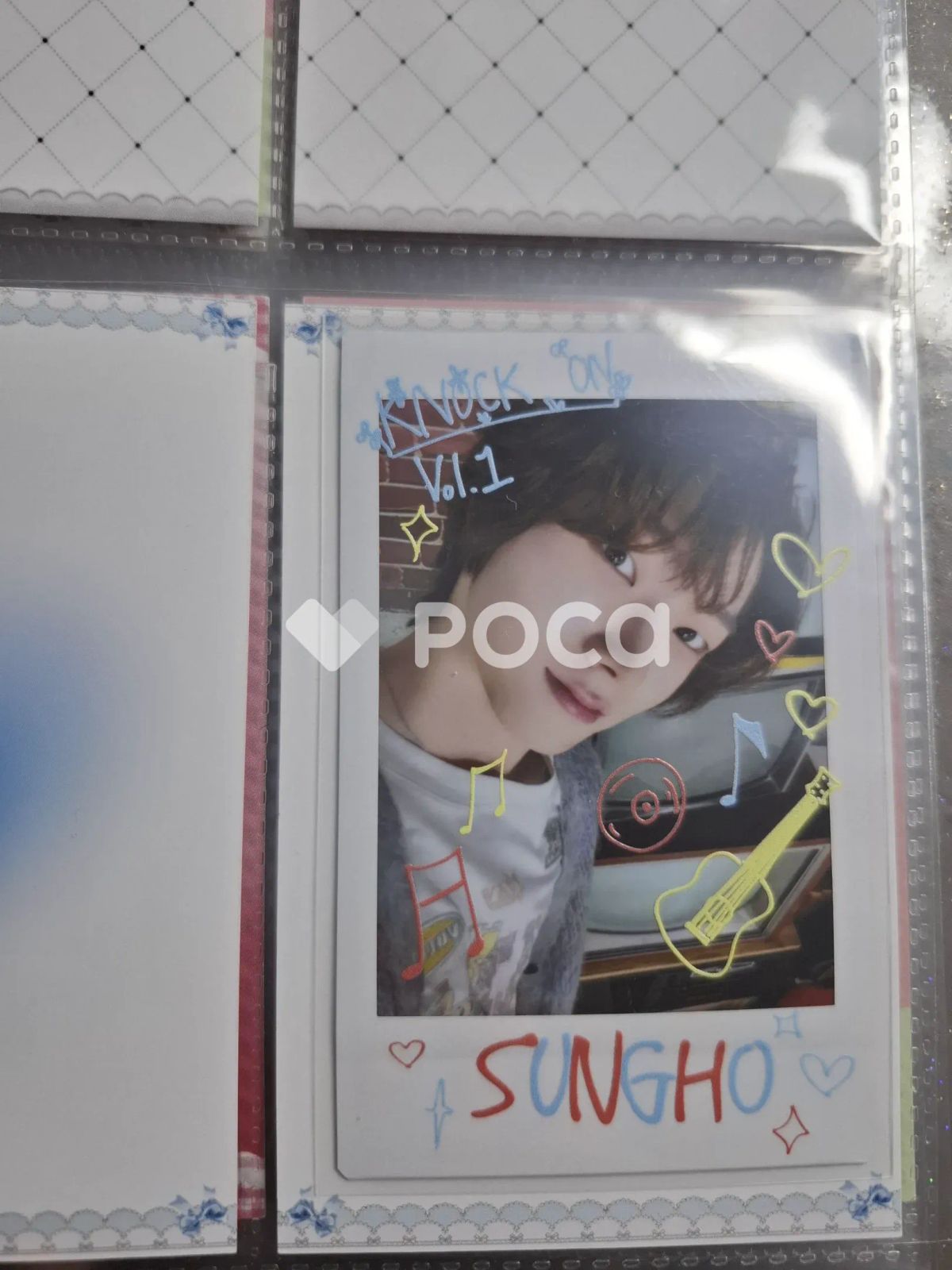 BOYNEXTDOOR ソンホ KNOCK ON Vol.1 IN JAPAN INSTANT PHOTO CARD