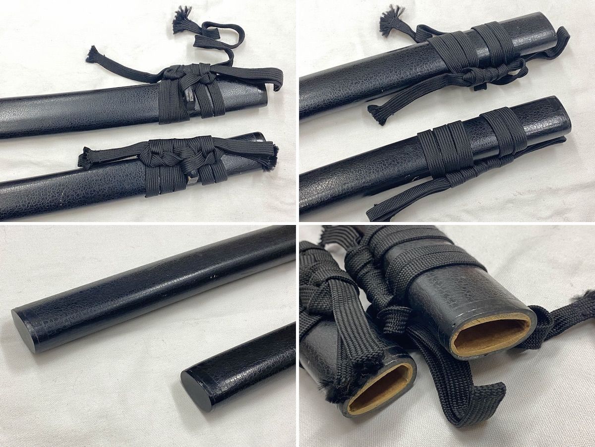 ZK264】模造刀 2本セット 長刀 短刀 打刀 脇差 日本刀 刀剣 伝統工芸