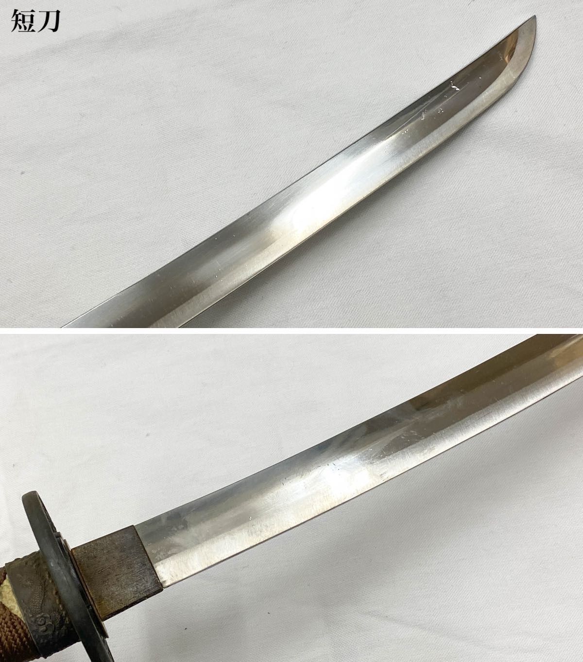 ZK275】模造刀 2本セット 長刀 短刀 打刀 脇差 日本刀 刀剣 伝統工芸