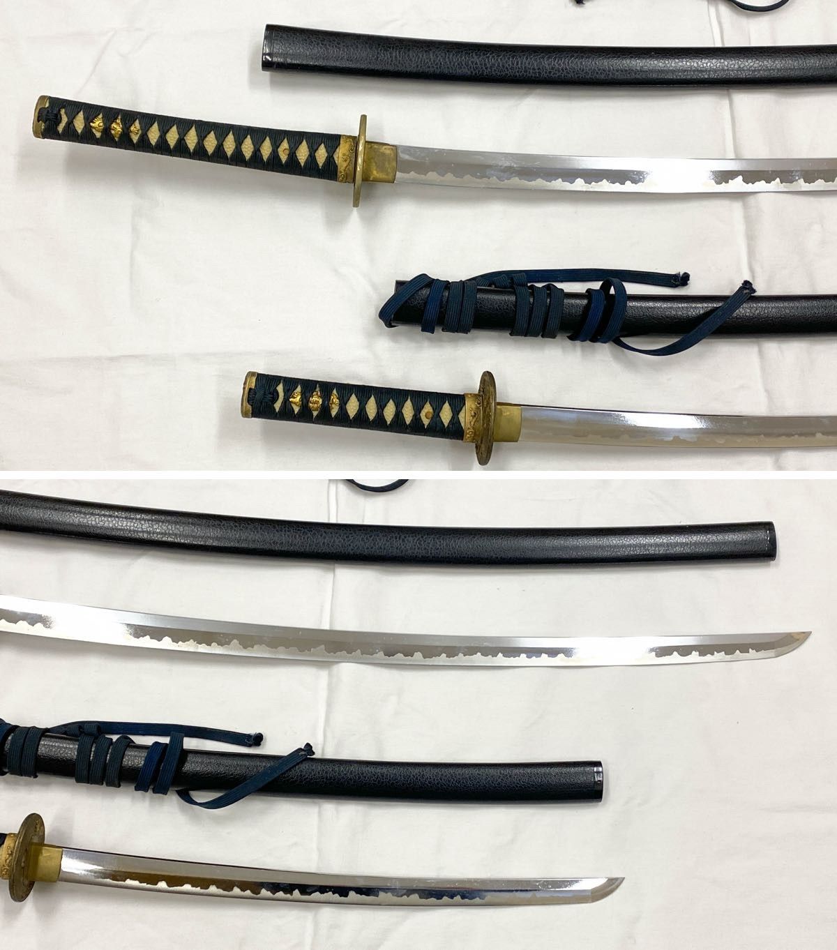 長剣　短剣　セット　模造刀 ZK276】模造刀 2本セット 長刀 短刀 打刀 脇差 日本刀 刀剣 伝統工芸