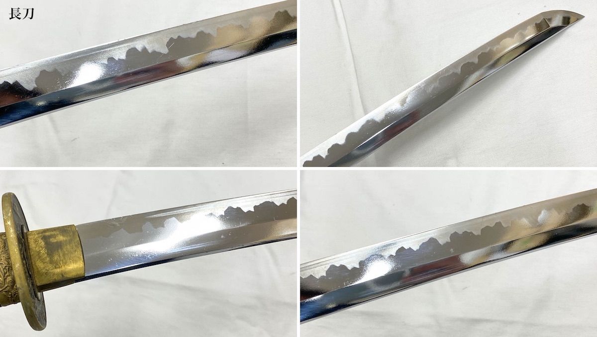 ZK276】模造刀 2本セット 長刀 短刀 打刀 脇差 日本刀 刀剣 伝統工芸